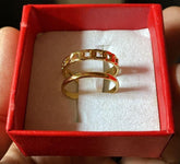 Saudi Gold Hardware Ladies Ring